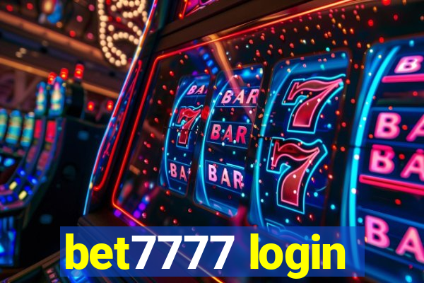 bet7777 login